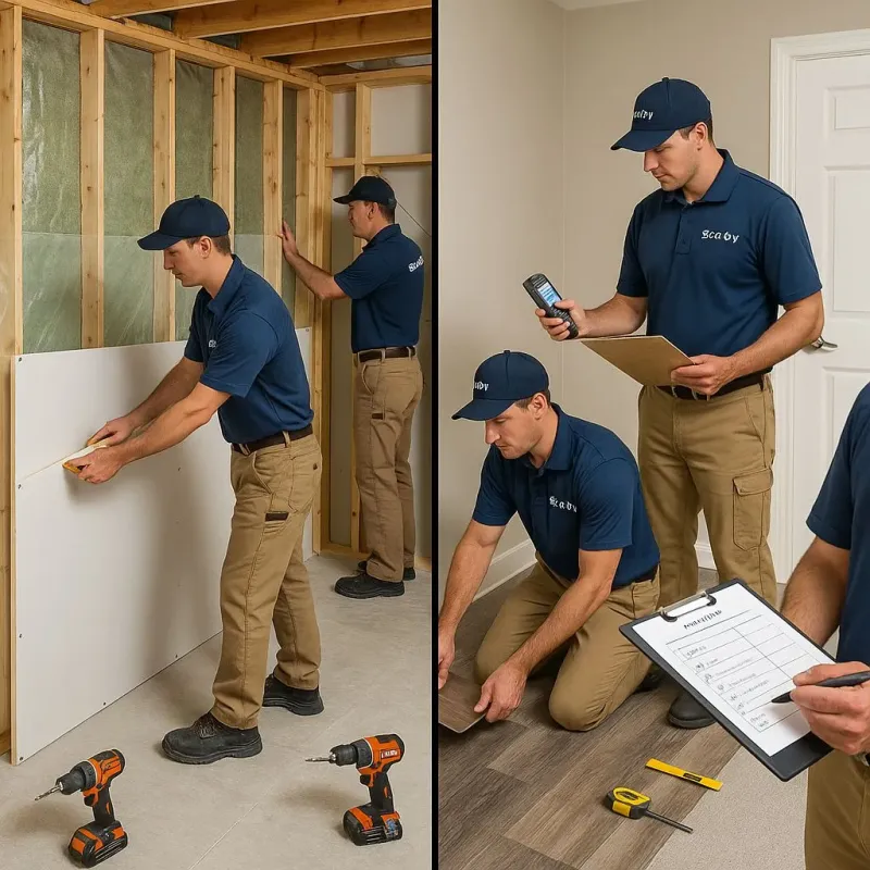 Repairs and Reconstruction process in Effingham County, IL